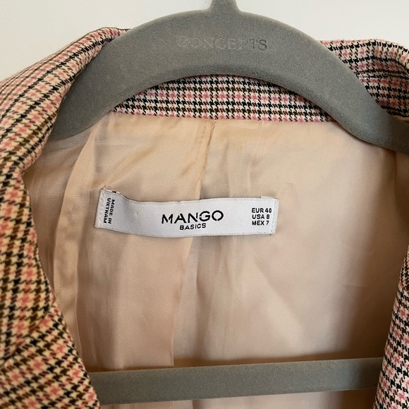 Mango SUIT blazer Houndstooth pattern - Picture 2 of 8